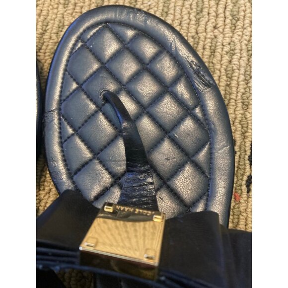 Cole Haan Black Tali Bow Sandals Size 8 - Picture 7 of 7